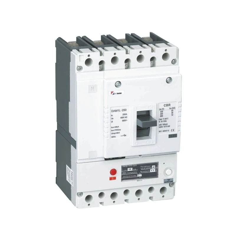 AC Kalite Circuit Breaker ak Operasyon aktyèl rezidyèl