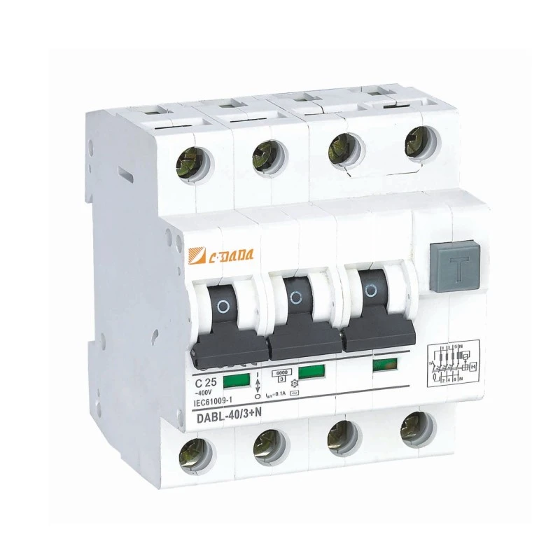 2P 4P Elektwonik Kalite RCBO